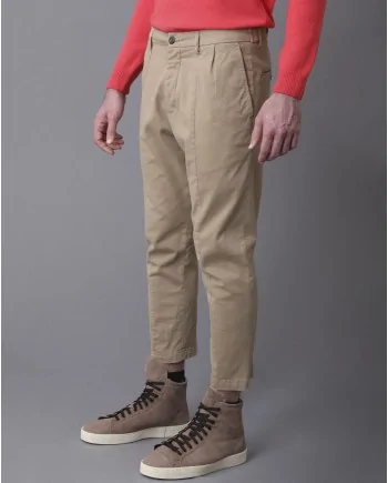 Pantalon beige Low Brand 