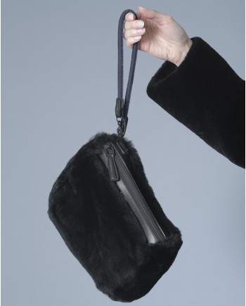 Pochette en fourrure Falorni