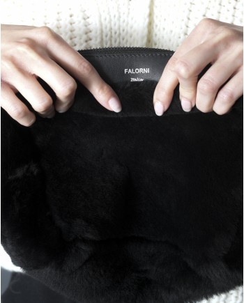 Pochette en fourrure Falorni