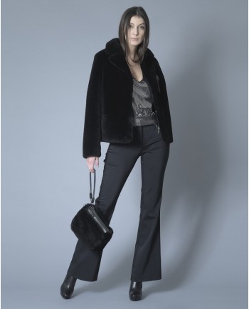 Pochette en fourrure Falorni