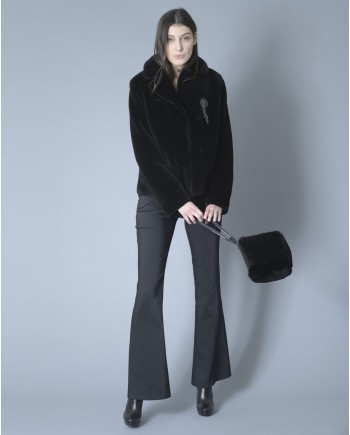 Pochette en fourrure Falorni