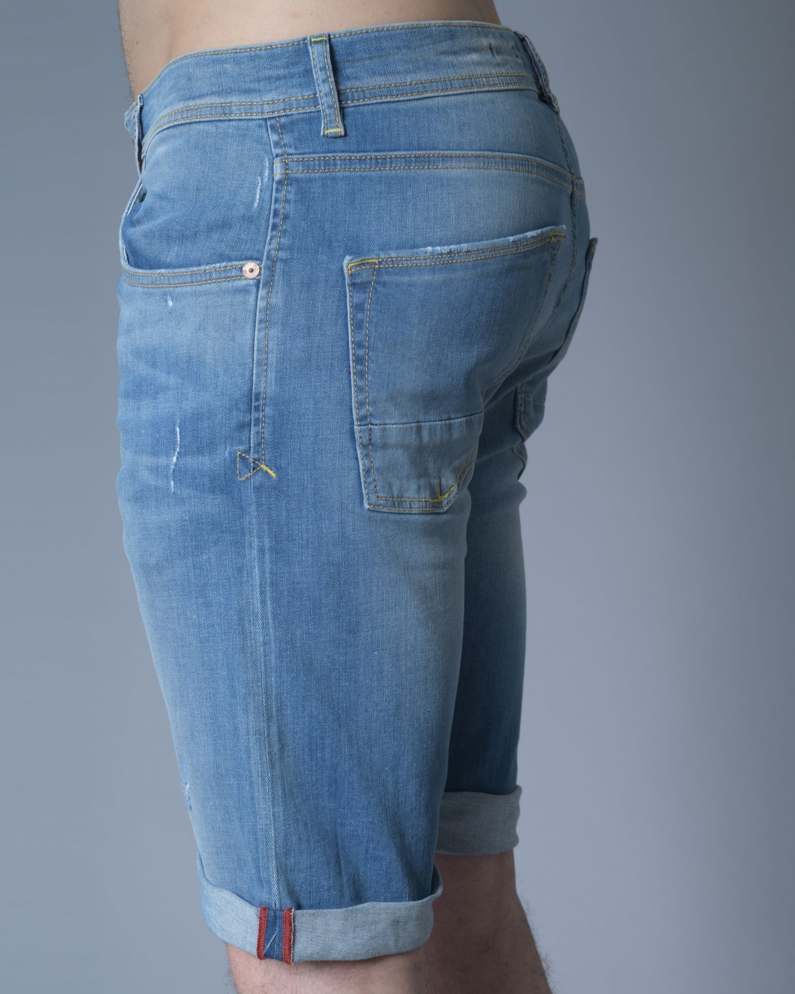 Short En Jean Diesel Femme – Taille S, Bleu Clair, été, 5 Poches, Occasion Très Bon état