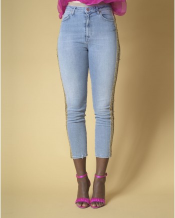 Jean skinny raccourci Space Simona Corsellini