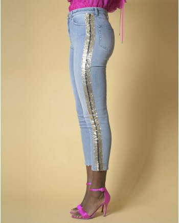 Jean skinny raccourci Space Simona Corsellini