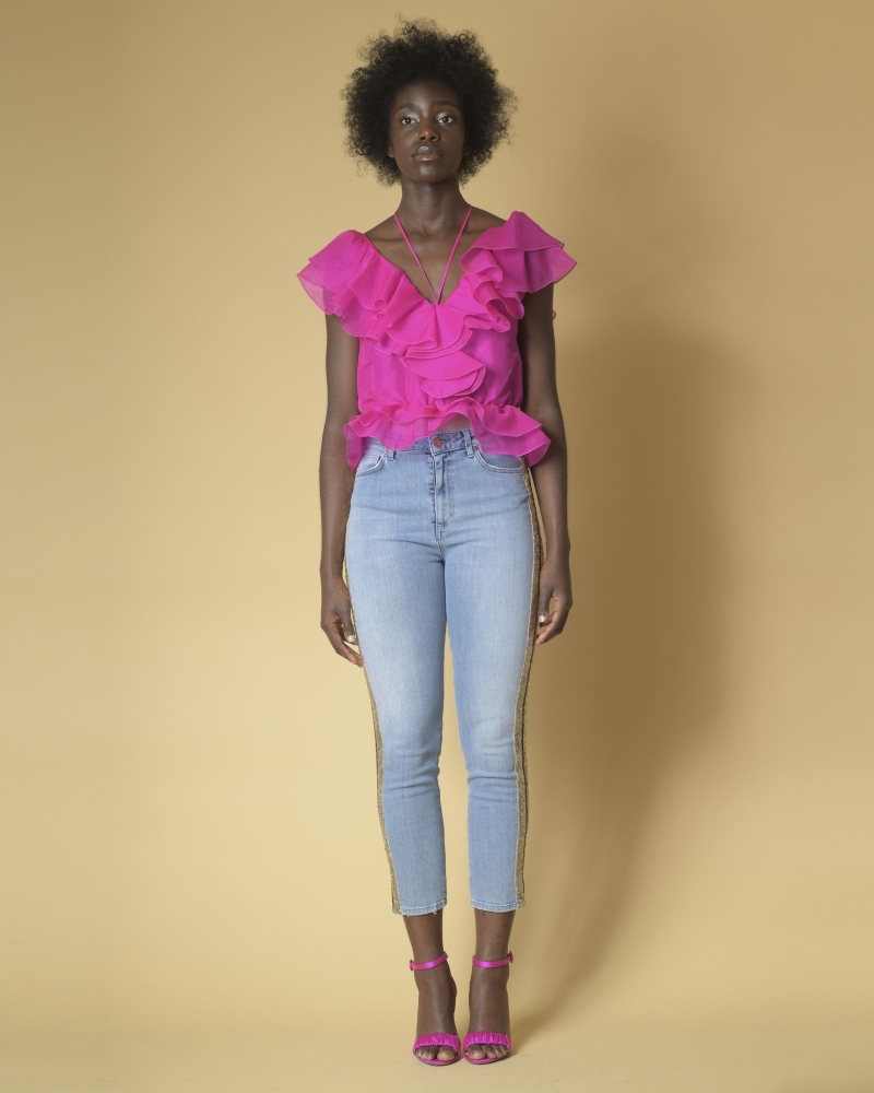 Jean skinny raccourci Space Simona Corsellini