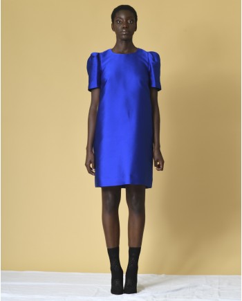 Robe bleue à ceinture P.A.R.O.S.H