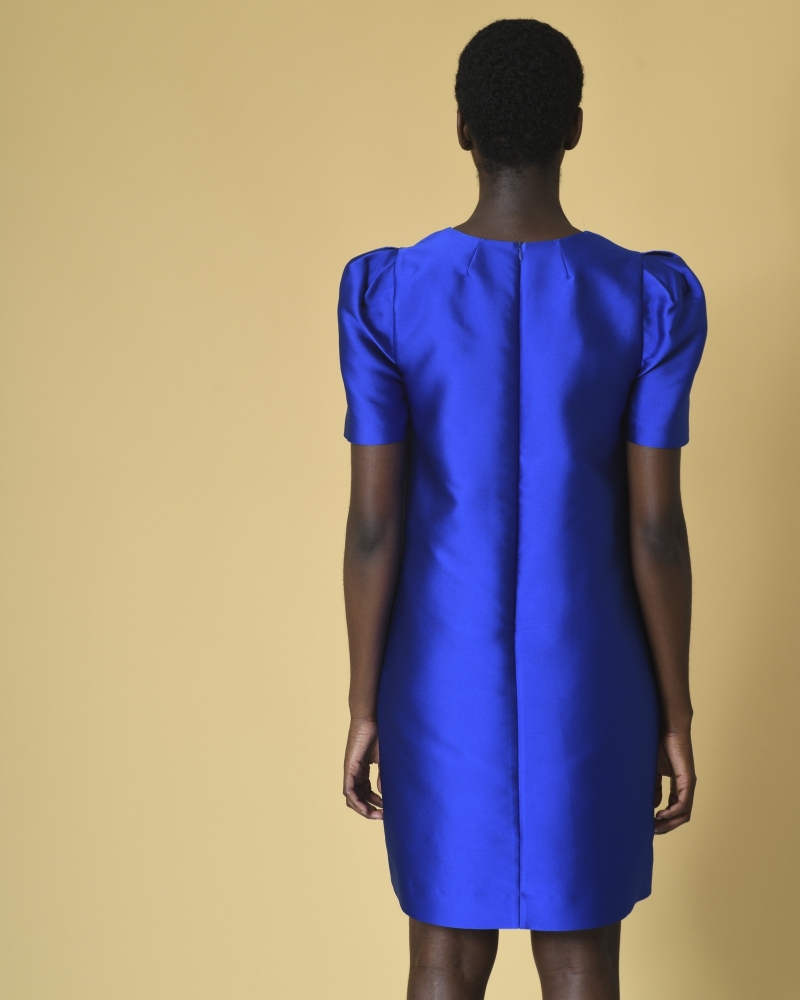 Robe bleue à ceinture P.A.R.O.S.H