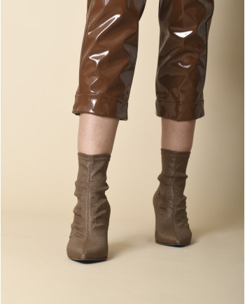 Bottines en raphia Guido Pasquali