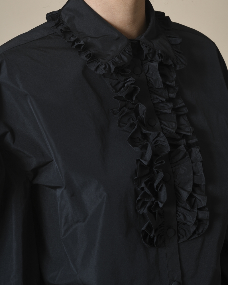 Chemisier à volants et manches bouffantes P.A.R.O.S.H