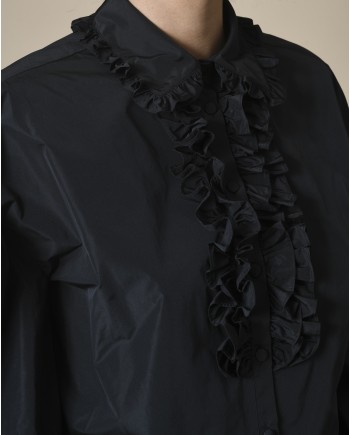 Chemisier à volants et manches bouffantes P.A.R.O.S.H