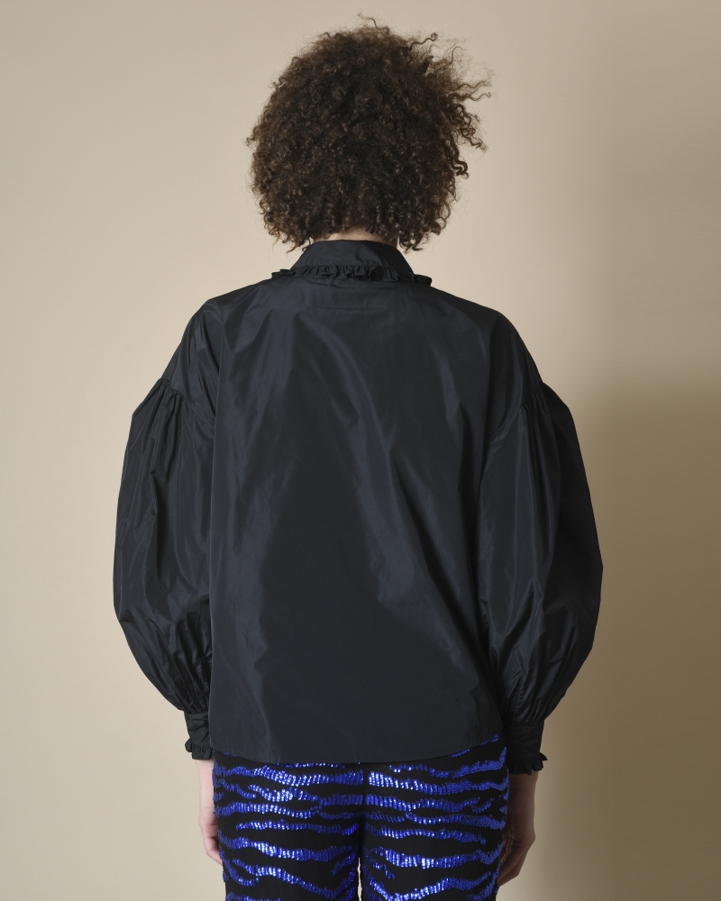 Chemisier à volants et manches bouffantes P.A.R.O.S.H