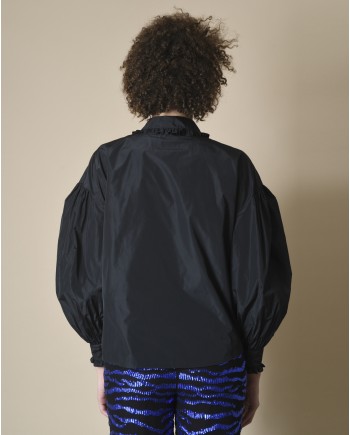 Chemisier à volants et manches bouffantes P.A.R.O.S.H