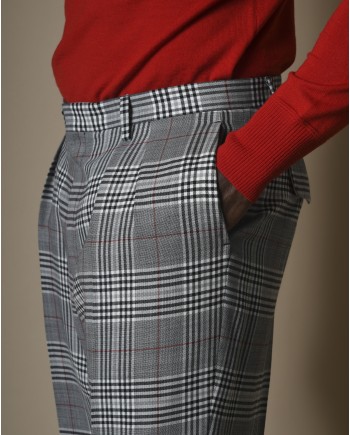 Costume en laine mélangé à carreaux Gabriele Pasini 