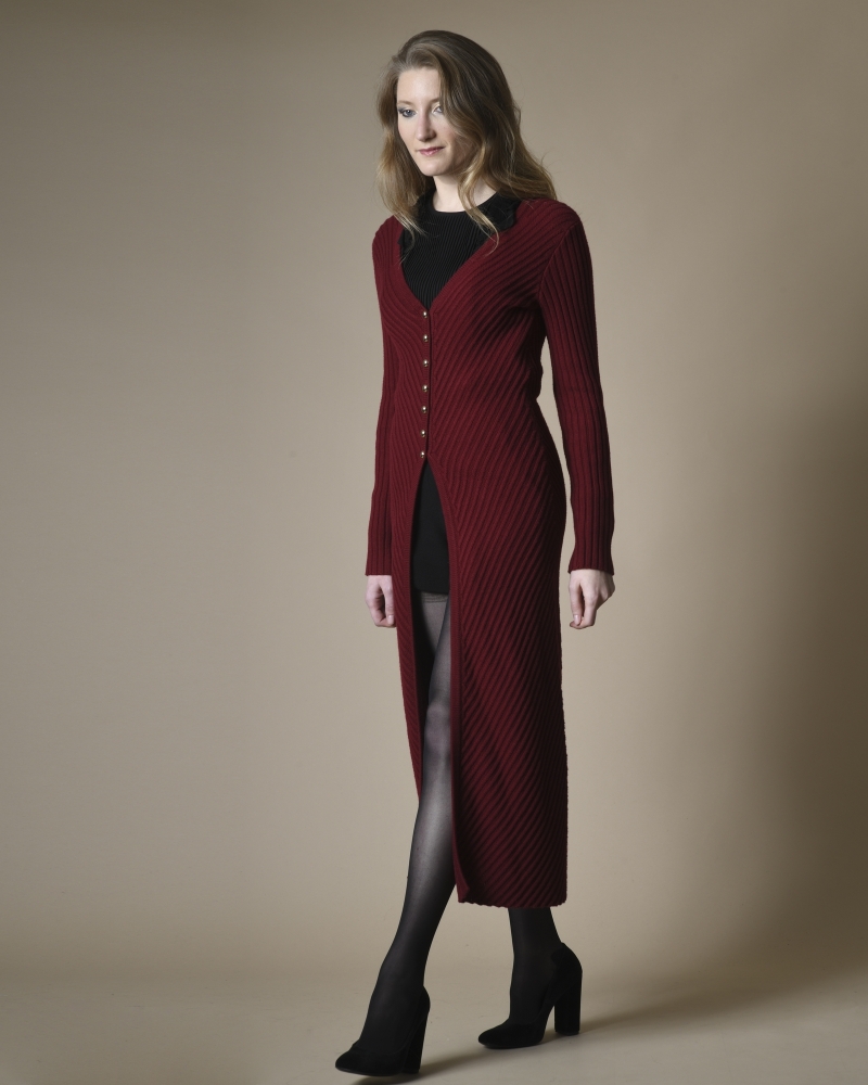 Blouse à plis et volants Edward Achour 