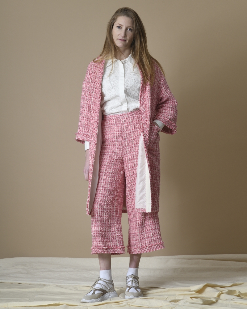 Manteau en tweed Blumarine 