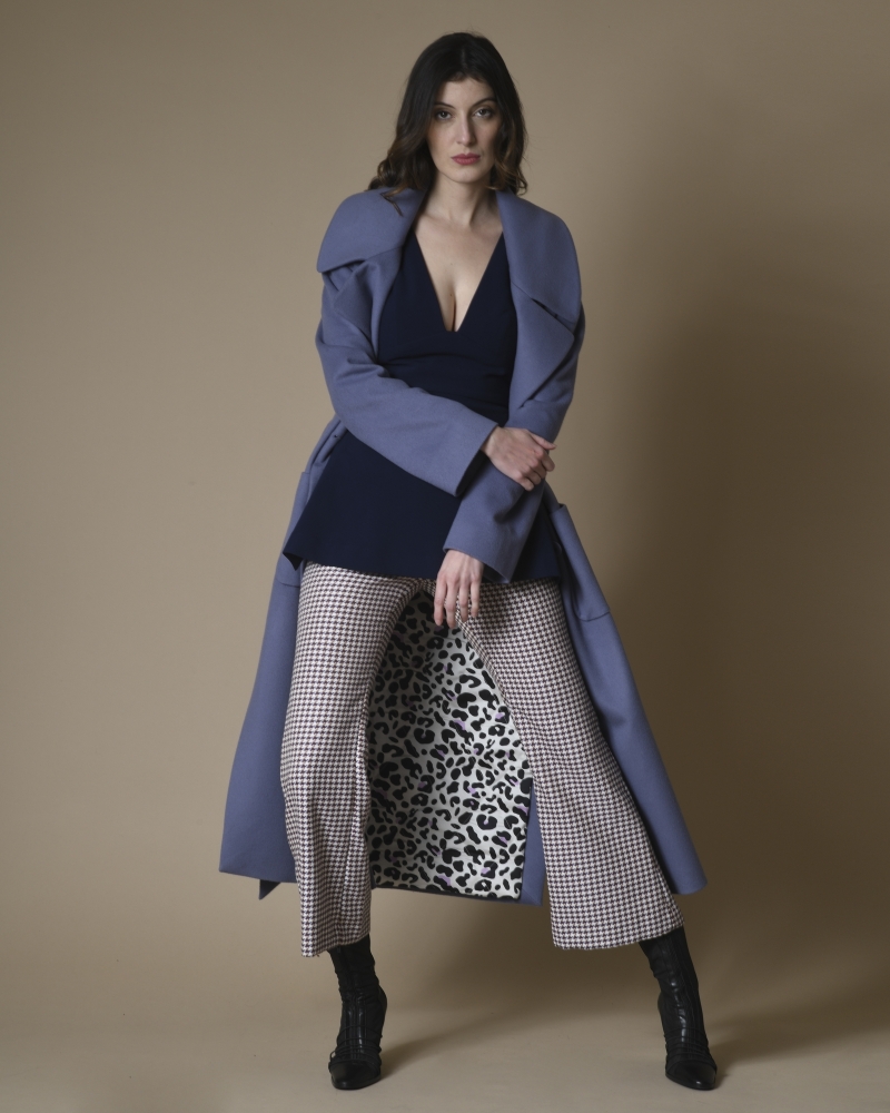 Manteaux violet en laine Mouche 