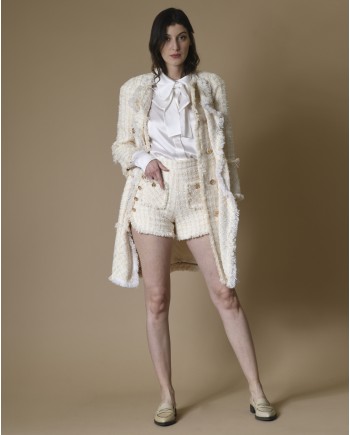 Short en tweed Edward Achour 