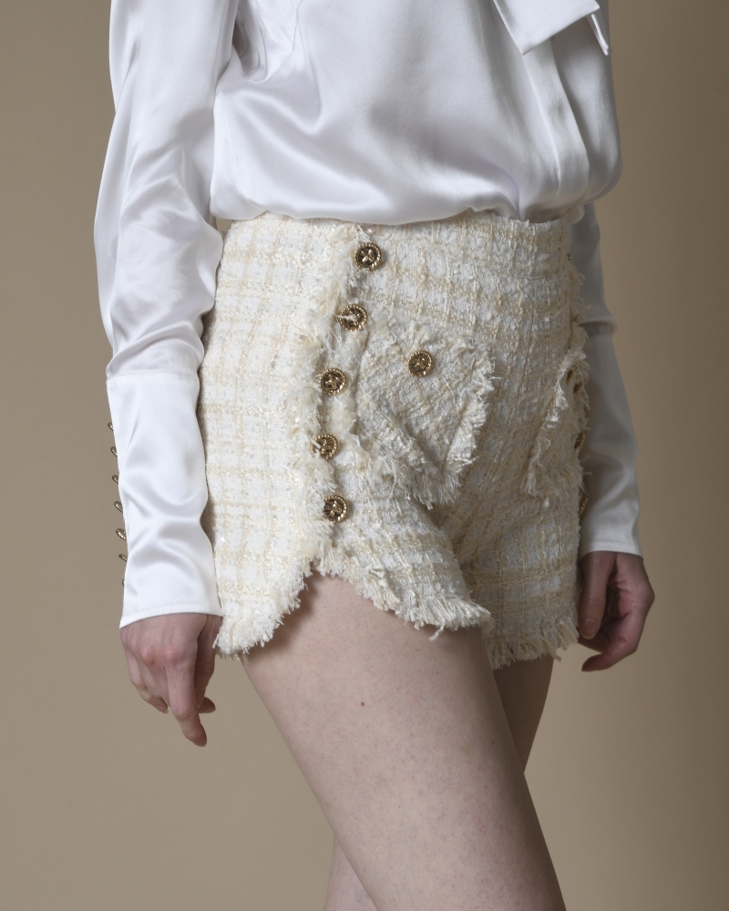 Short en tweed Edward Achour 