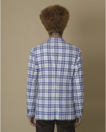 Blazer à carreaux Fugàto 