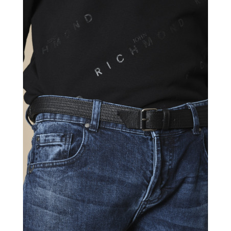 Ceinture en cuir tressé Damir Doma