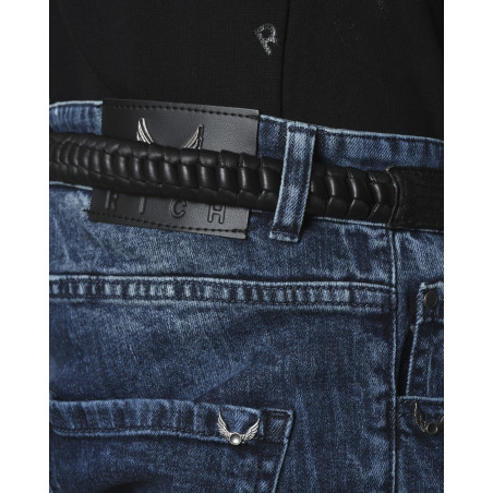 Ceinture en cuir tressé Damir Doma