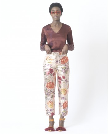 Pantalon imprimé Chloé Stora