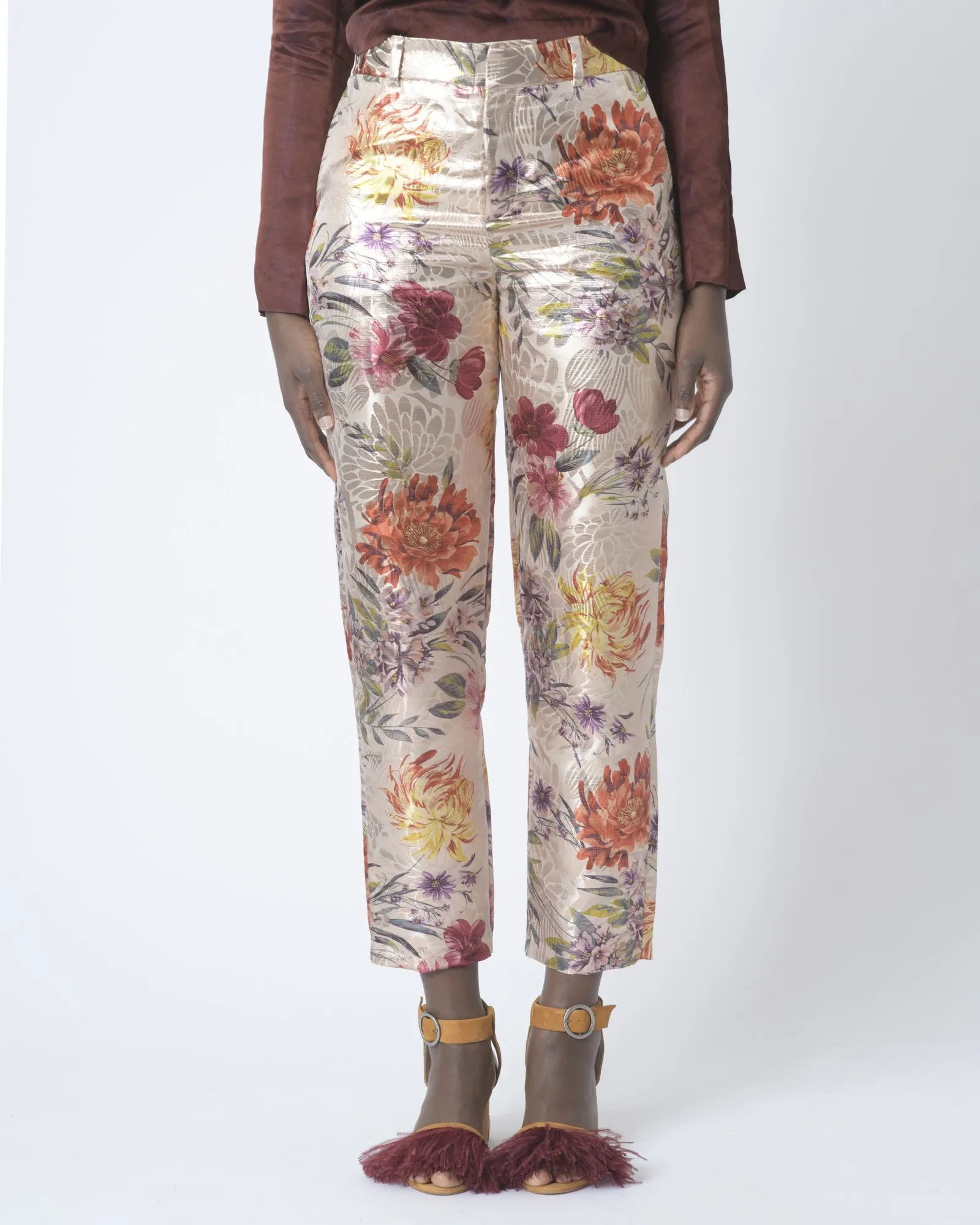 Pantalon imprimé Chloé Stora