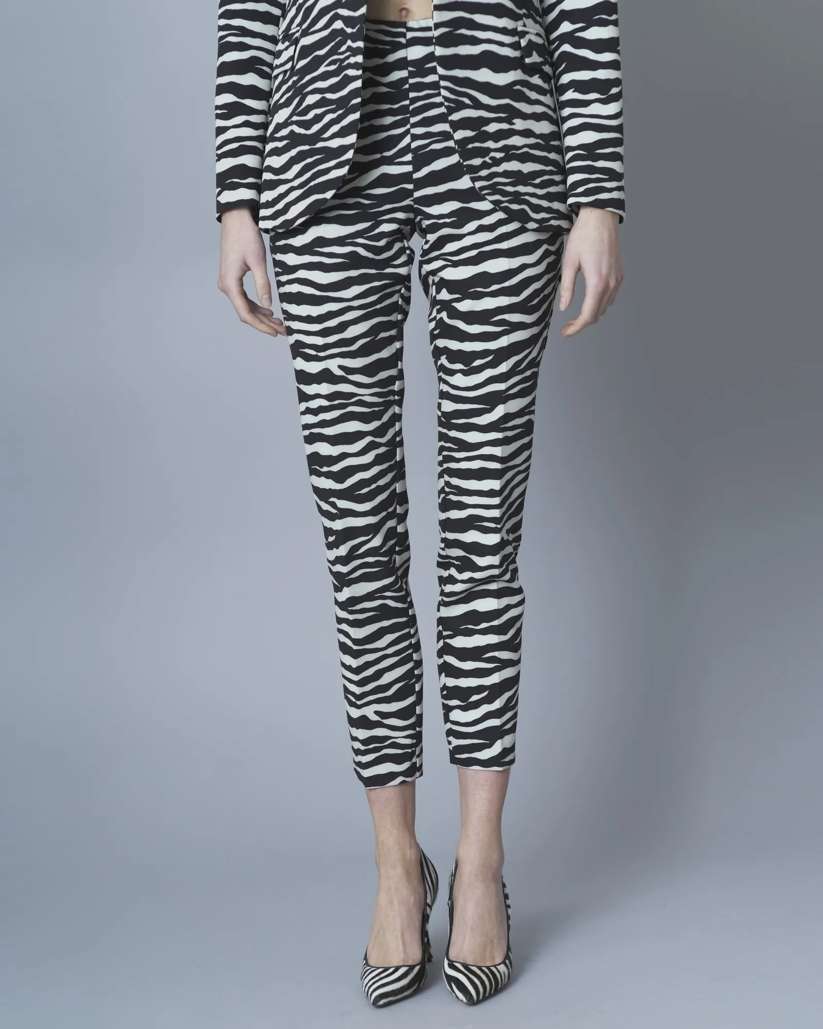 Pantalon slim imprimé P.A.R.O.S.H