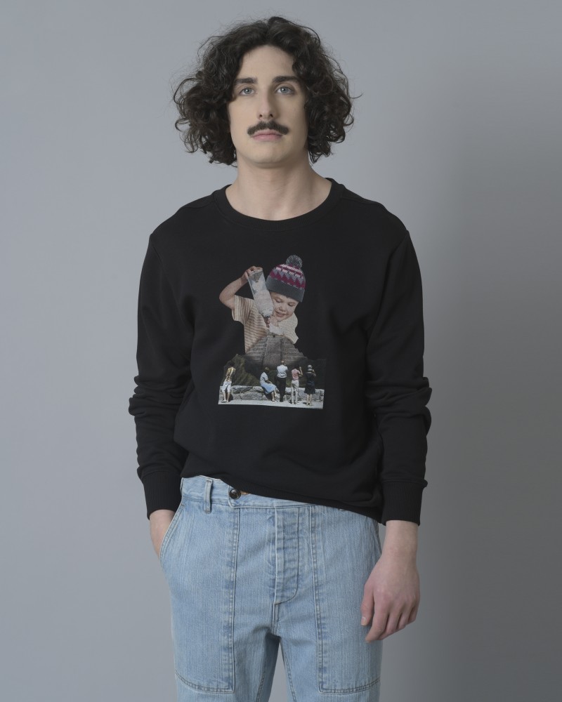 Sweatshirt à imprimé Les Benjamins