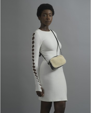 Robe en maille côtelée Nikkie 