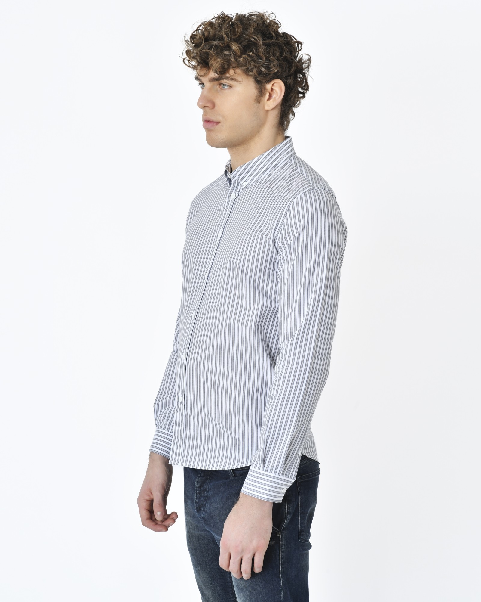 T-shirt Difuzed Atari Blanc Homme Taille M - Rayé, Coton, Neuf Avec étiquettes