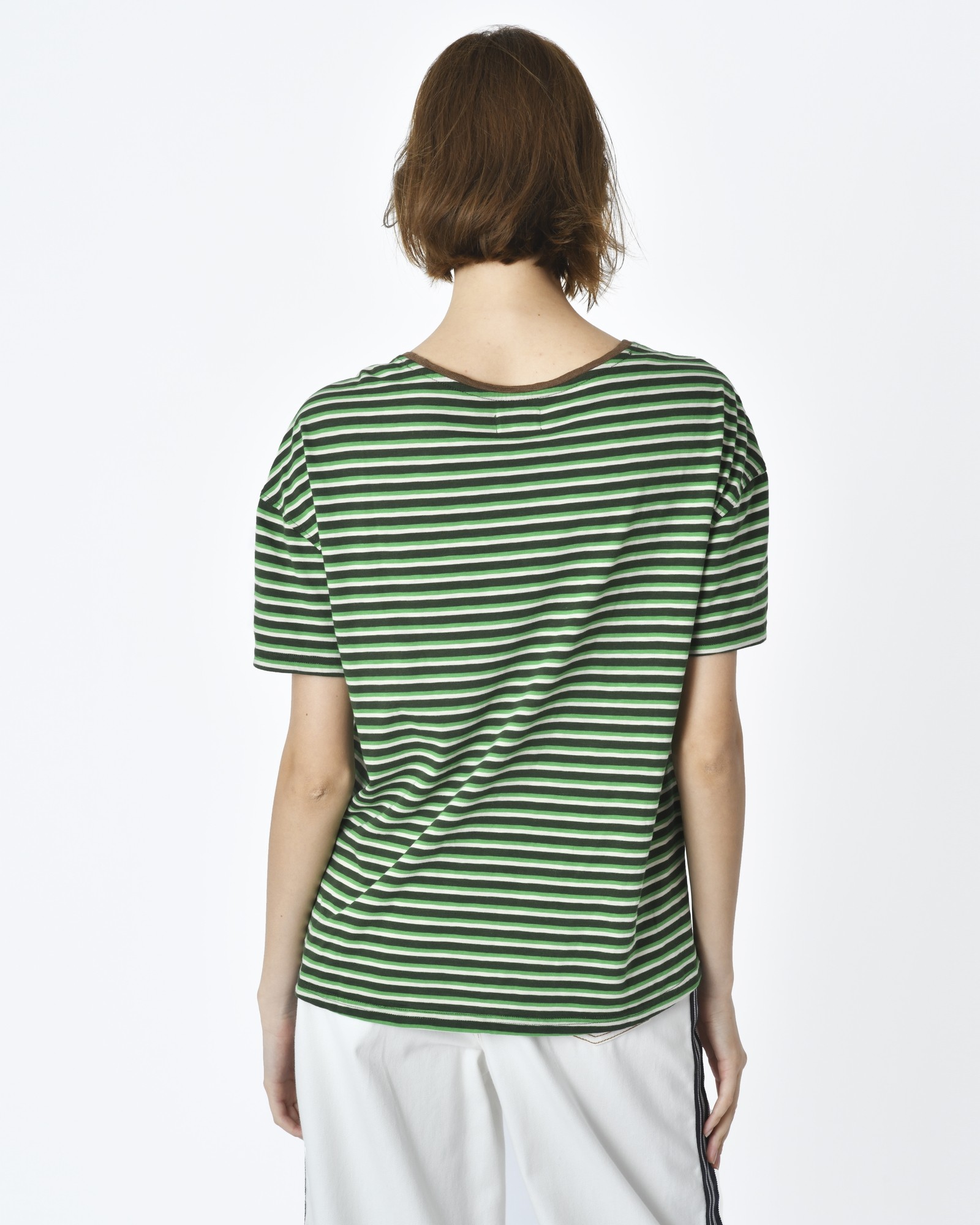 BOSS - Lot De 3 Tee Shirts 50509255 Noir Bleu Marine Vert Kaki