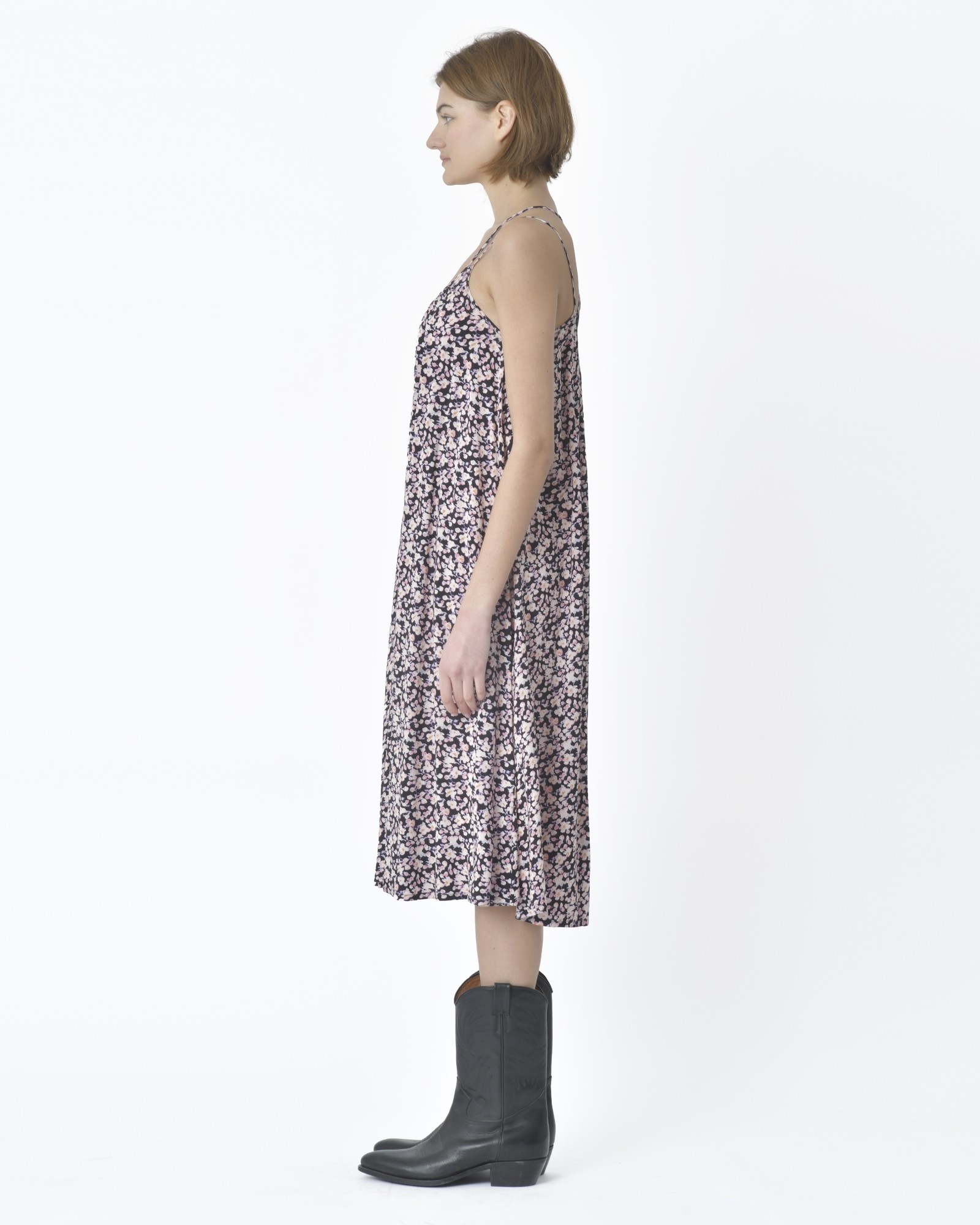 KAPORAL - Robe fleurie Femme CAINA Kaki - Prêt-à-Porter