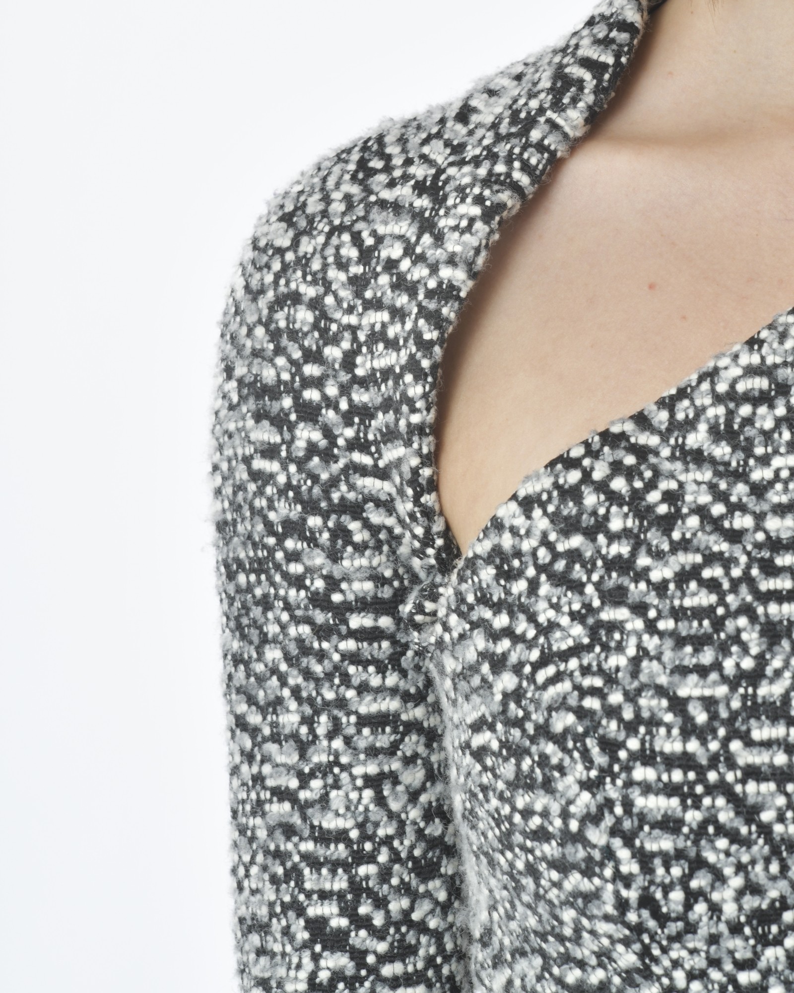 Blouse en mousseline avec détail fleur en Noir pour femme | Dolce&Gabbana