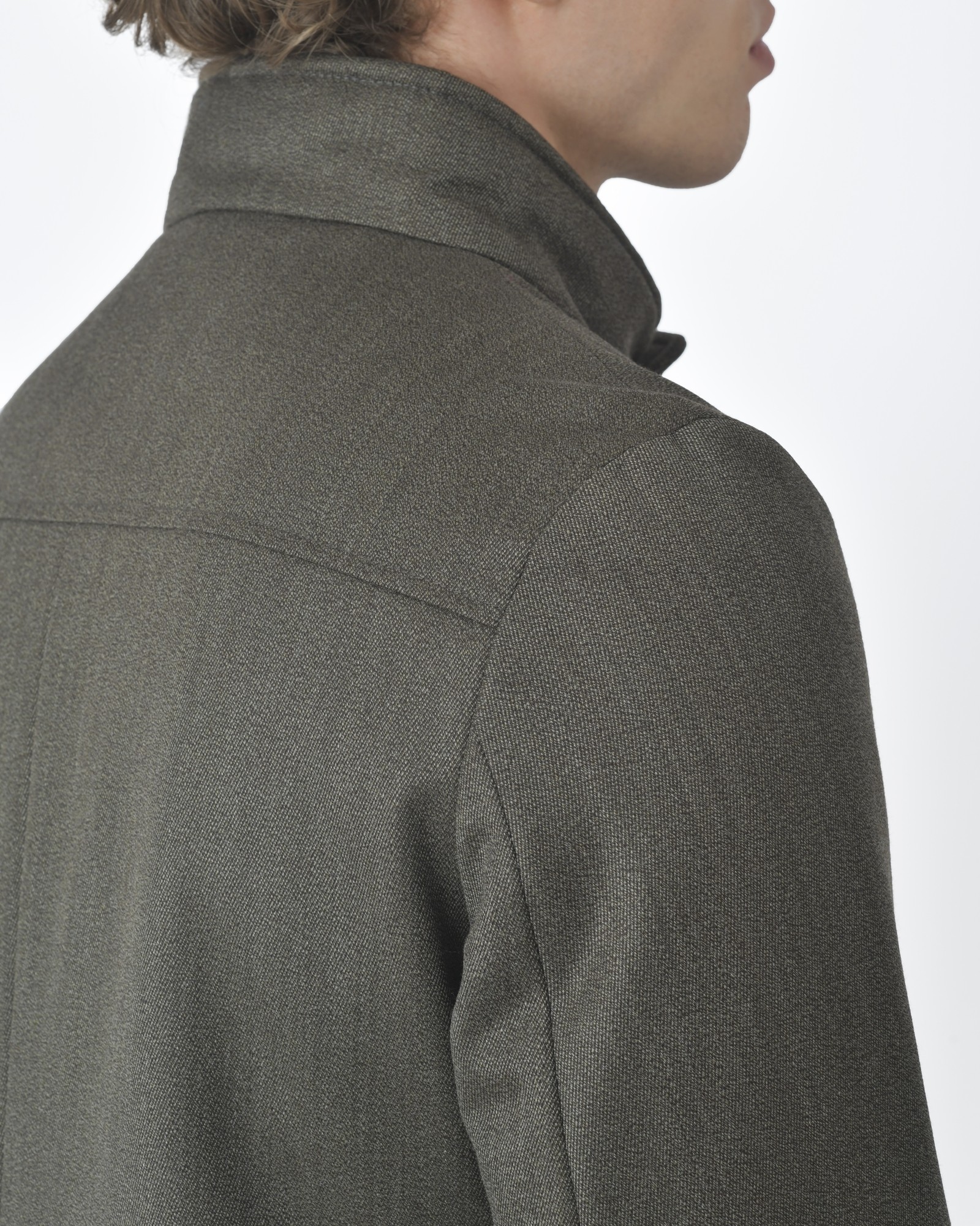 Manteau Parka Kaki Topman Taille S - Homme, Polyester, Très Bon état