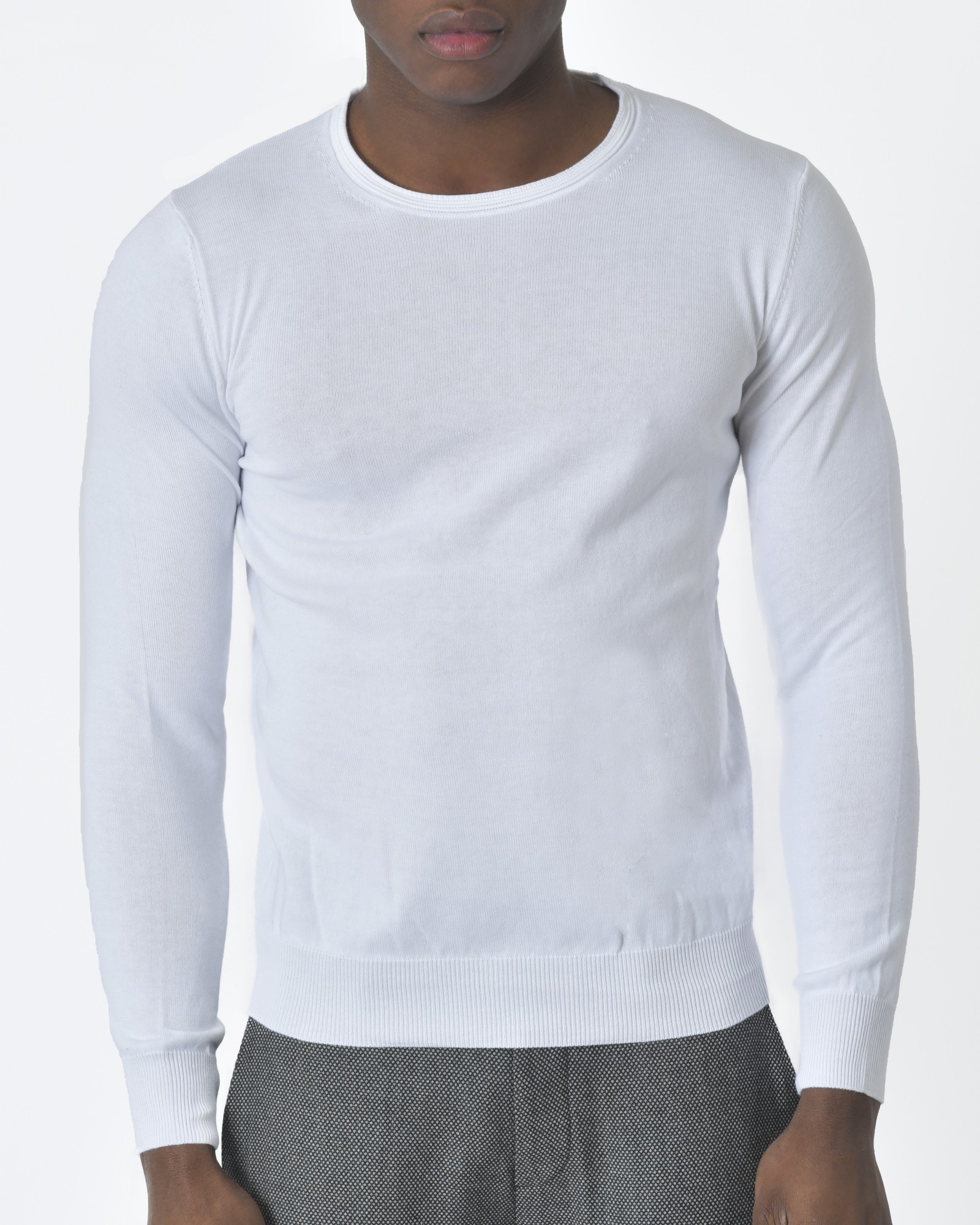 Pull Blanc Femme - Taille S - Neuf Sans étiquettes - La Halle Aux Vêtements