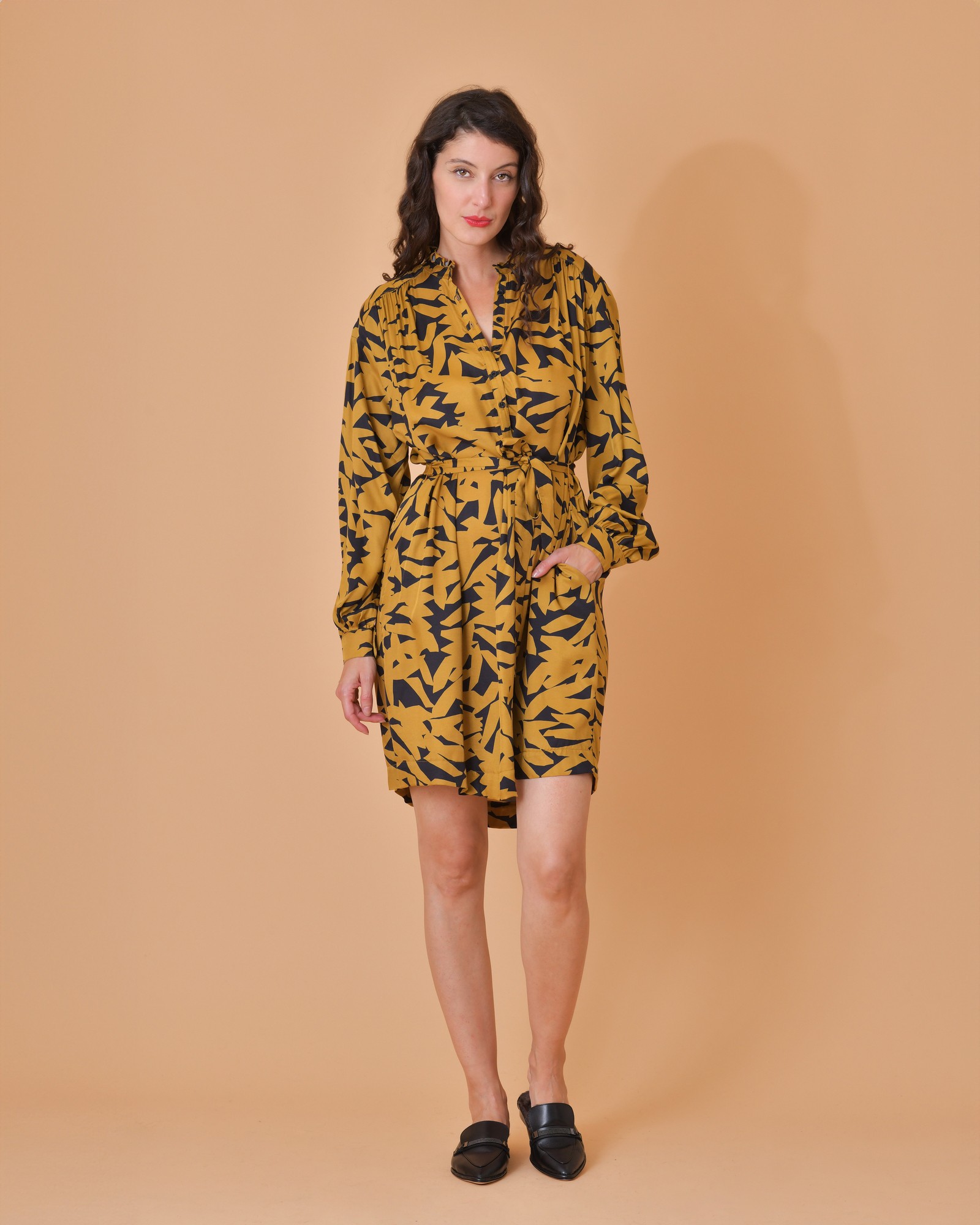 Robe,Macheda été mode Patchwork mince licou robe femmes tricot tenue